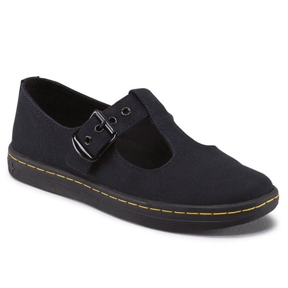 dr martens canvas mary janes